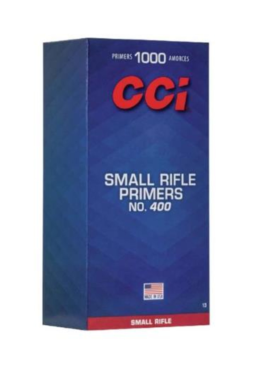 CCI Small Rifle Primers #400 Box of 1000 - Trigger Therapy